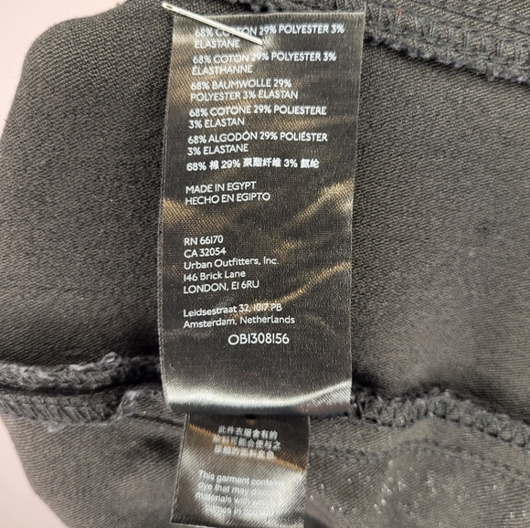 Free People We The Free High Waisted Slit Leg Skinny Jeans size 25 - Picture 9 of 9